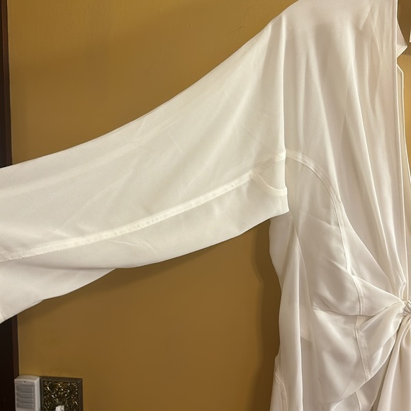 Byron Lars Backless Bow Blouse 10 - Picture 12 of 13